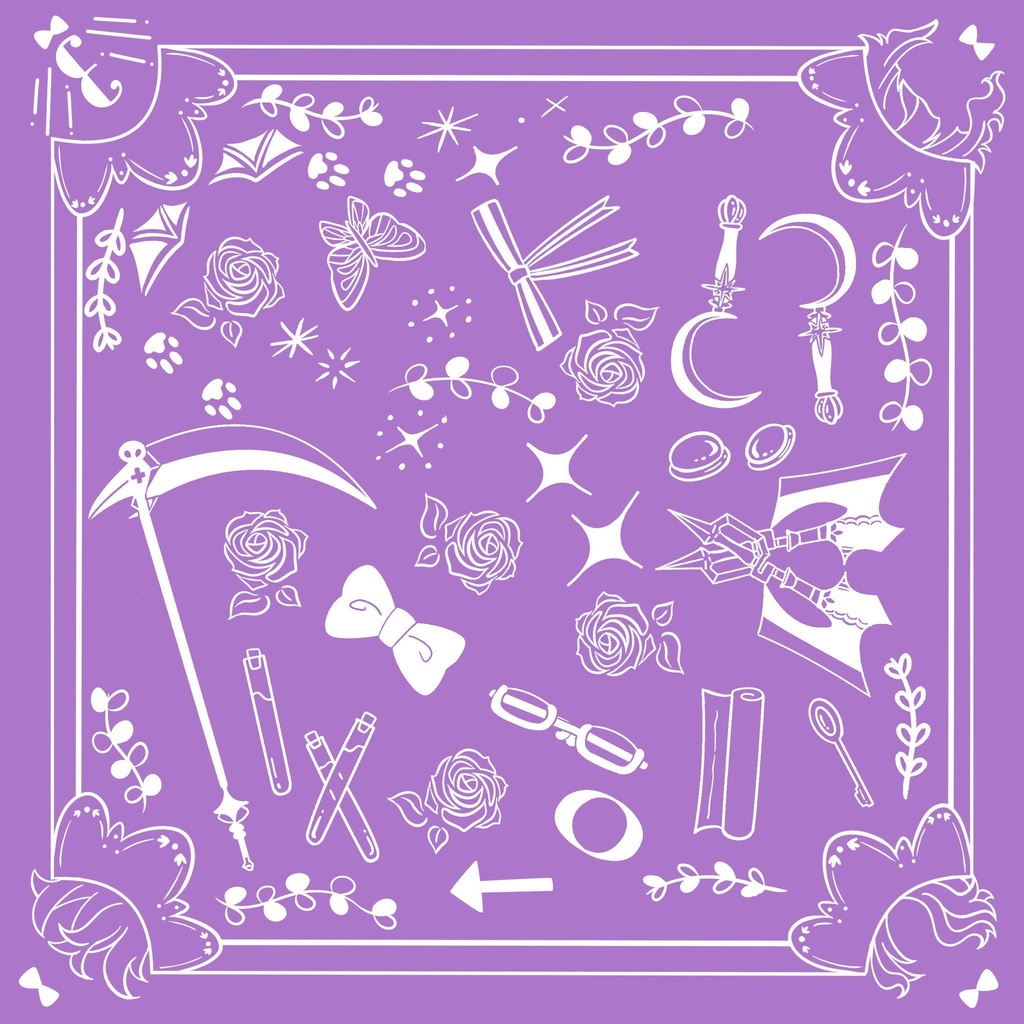 【非公式】階別ハンカチ