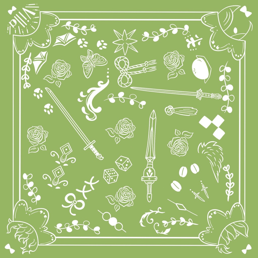 【非公式】階別ハンカチ