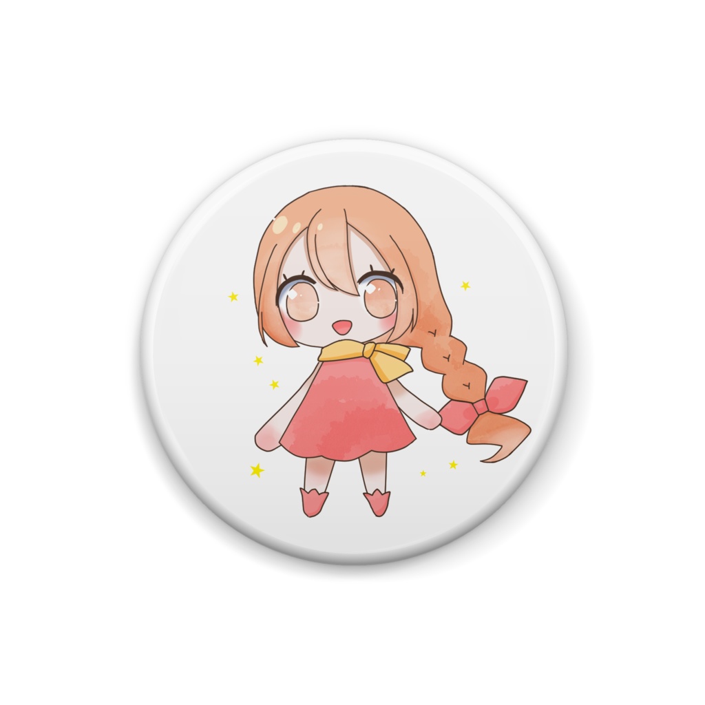 12星座缶バッジ　乙女座