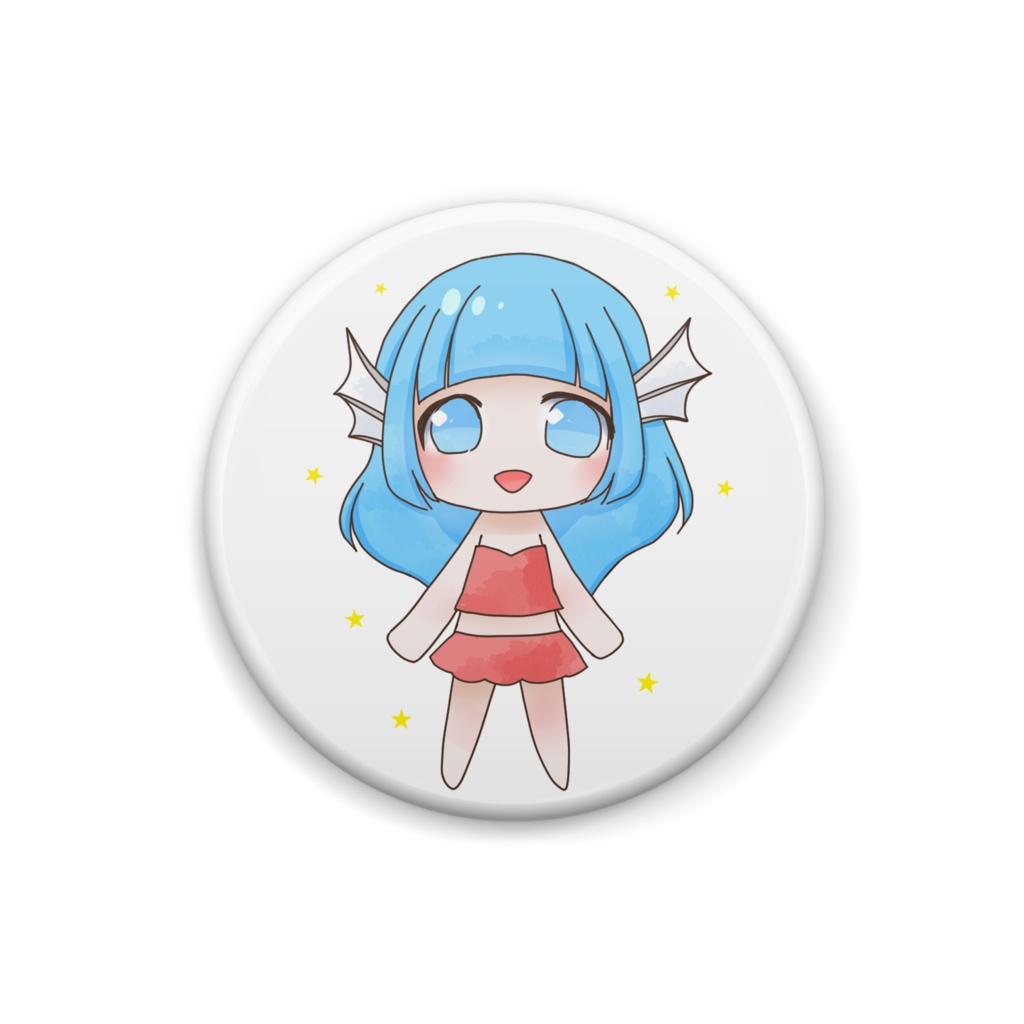 12星座缶バッジ 魚座
