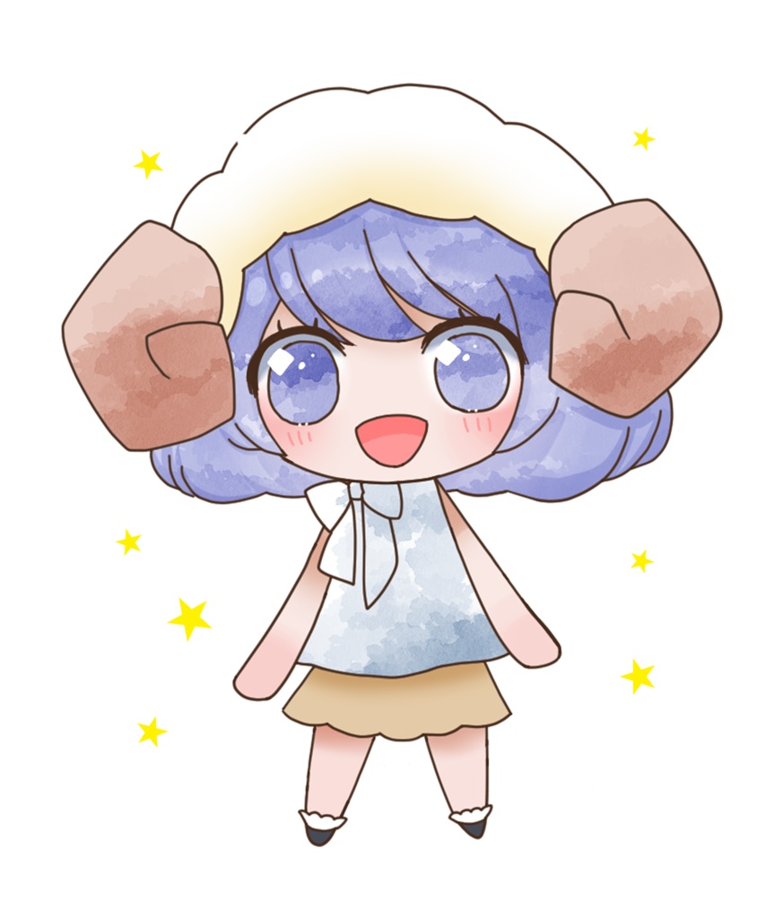 12星座缶バッジ 牡羊座