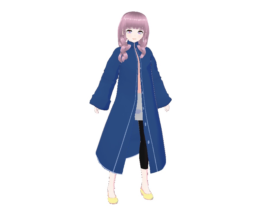 (VRoid)夢色ふわり(オリジナル3Dモデル)