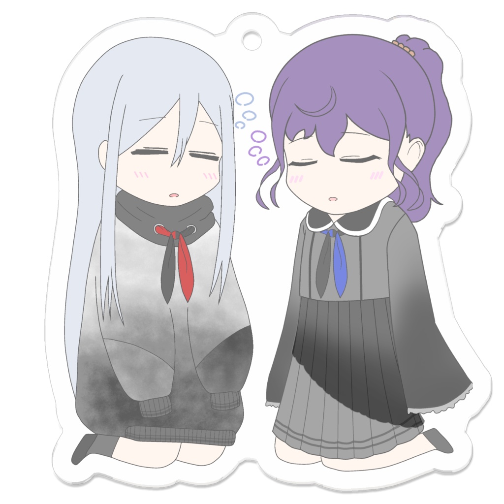 眠い崎比奈アクリルキーホルダー