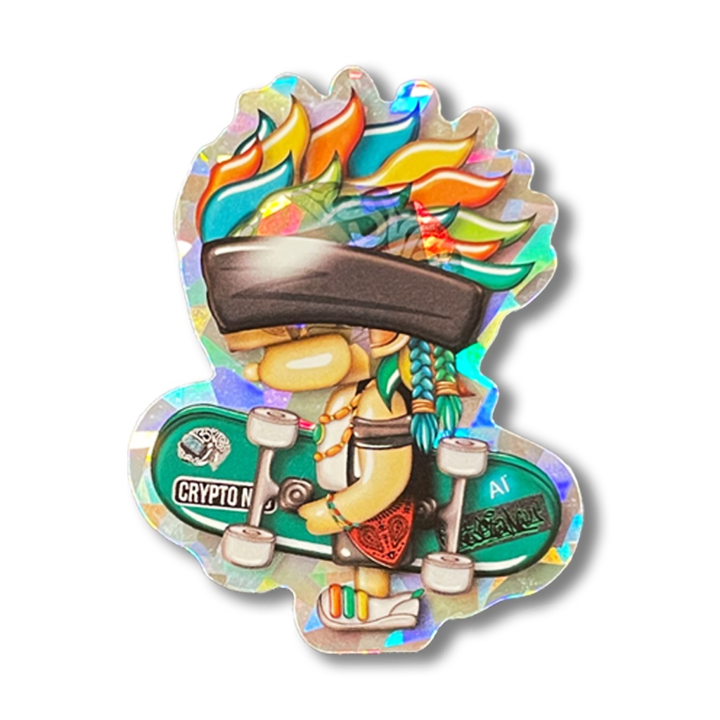 キャラクターステッカー＜Skater＞