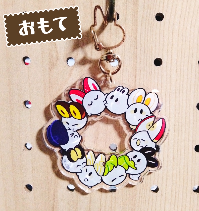 おもちアクキー