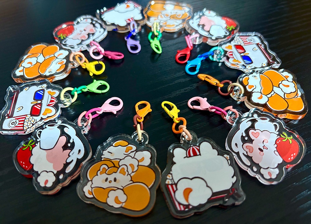 ポメコーンチャーム