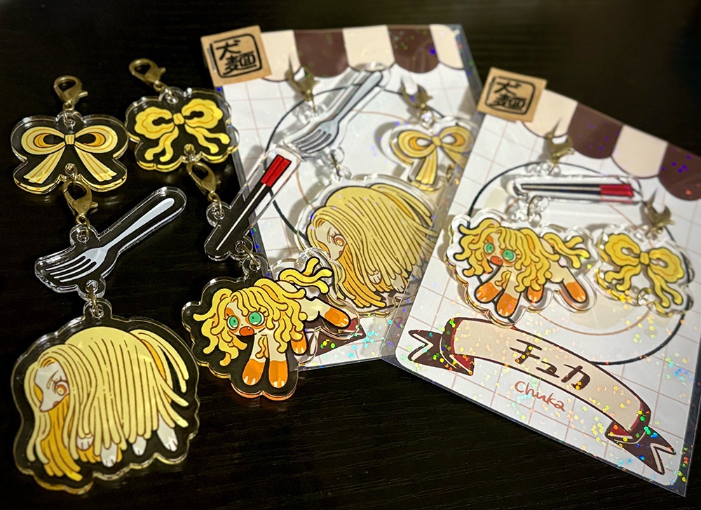 つまみ食いチャーム