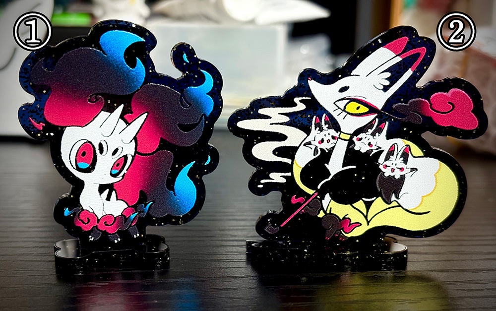 アクリルスタンド（ともしび＆ここのえ）