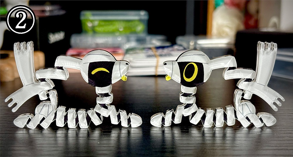 フチなしアクスタ(まほろば&ちよがみ)