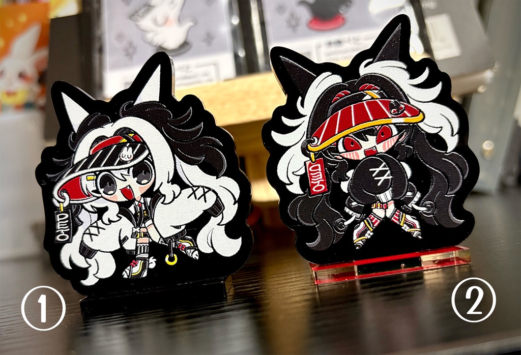 しろくろミニアクスタ