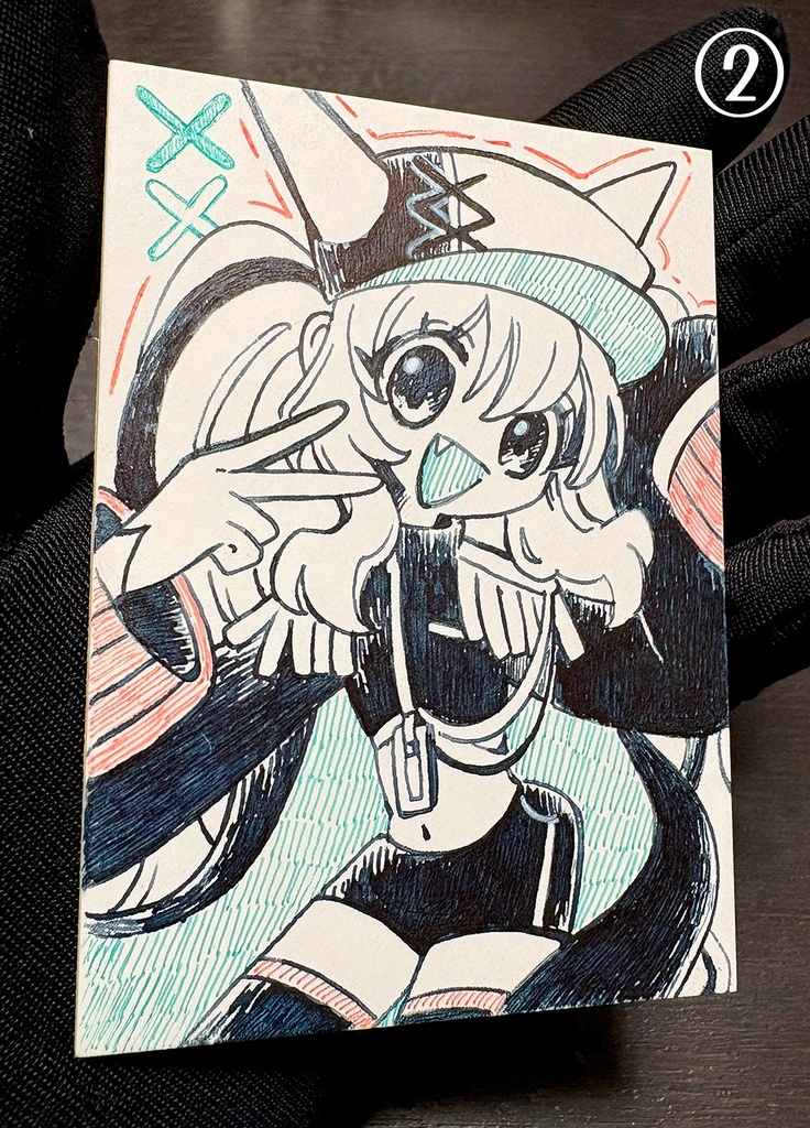 しろくろアナログ原画