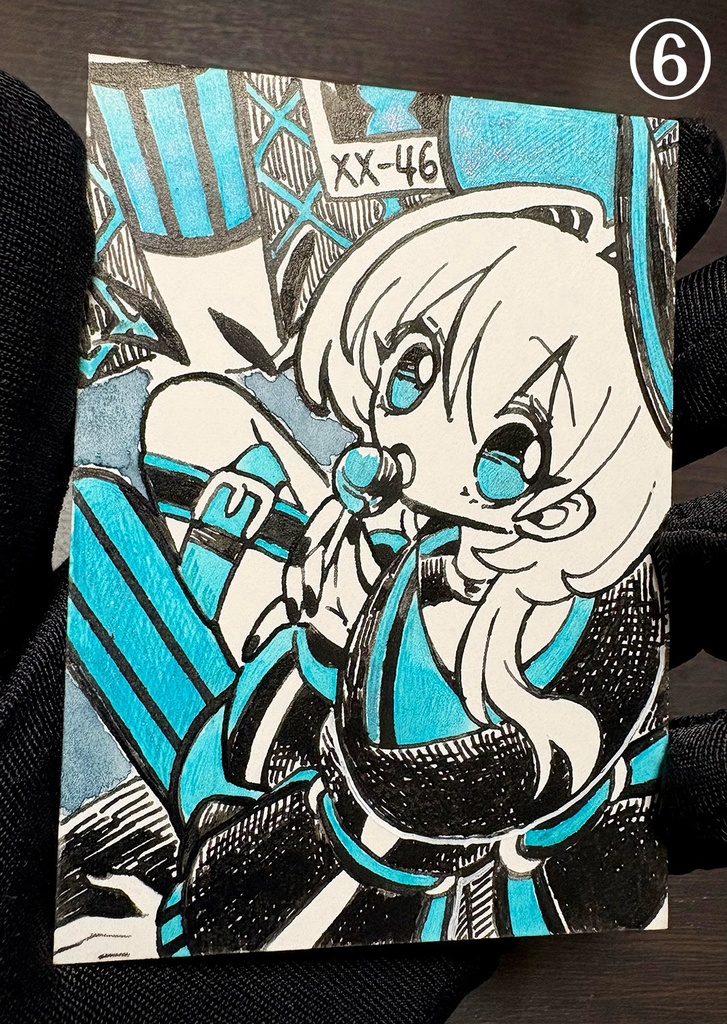 しろくろアナログ原画