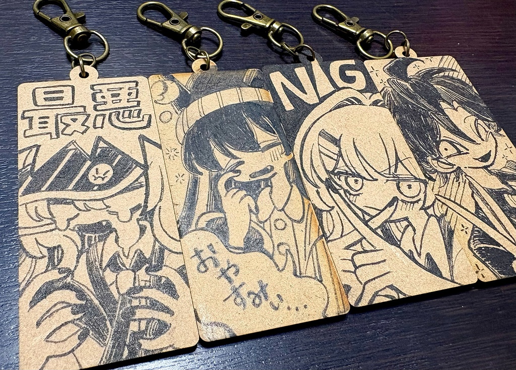 木製ドローイングストラップ