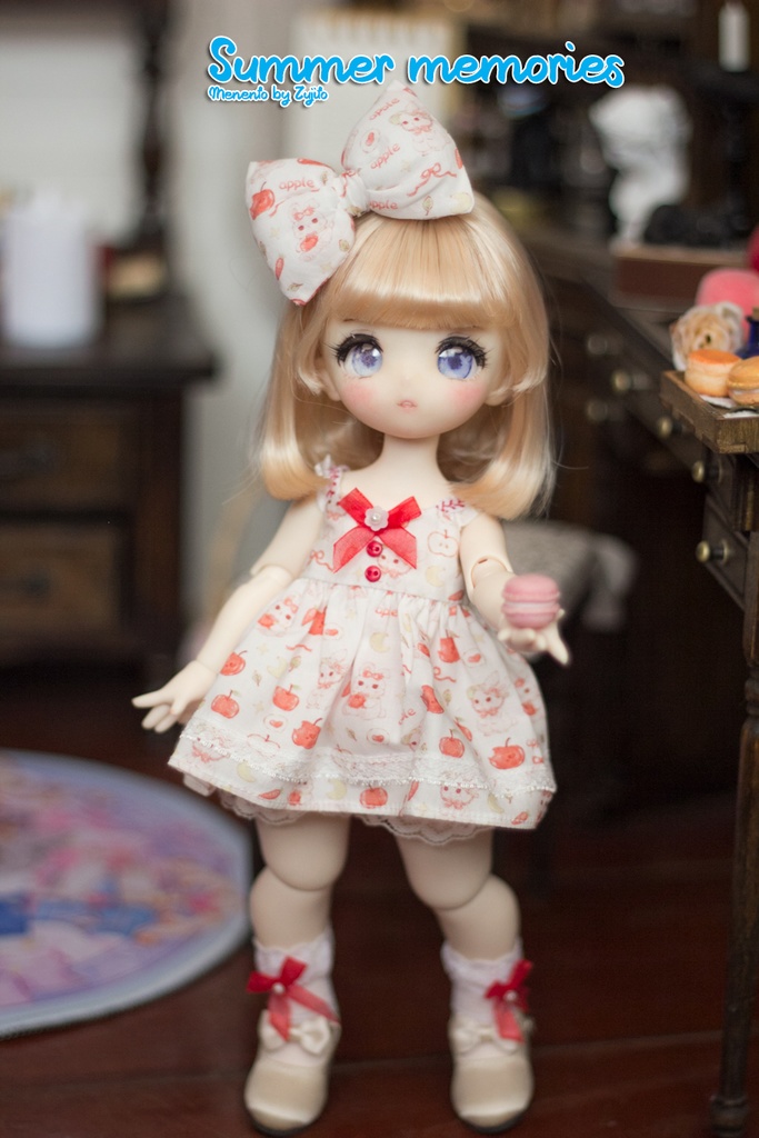 Summer Memories Pastel Pink ( Baby KUMAKO )