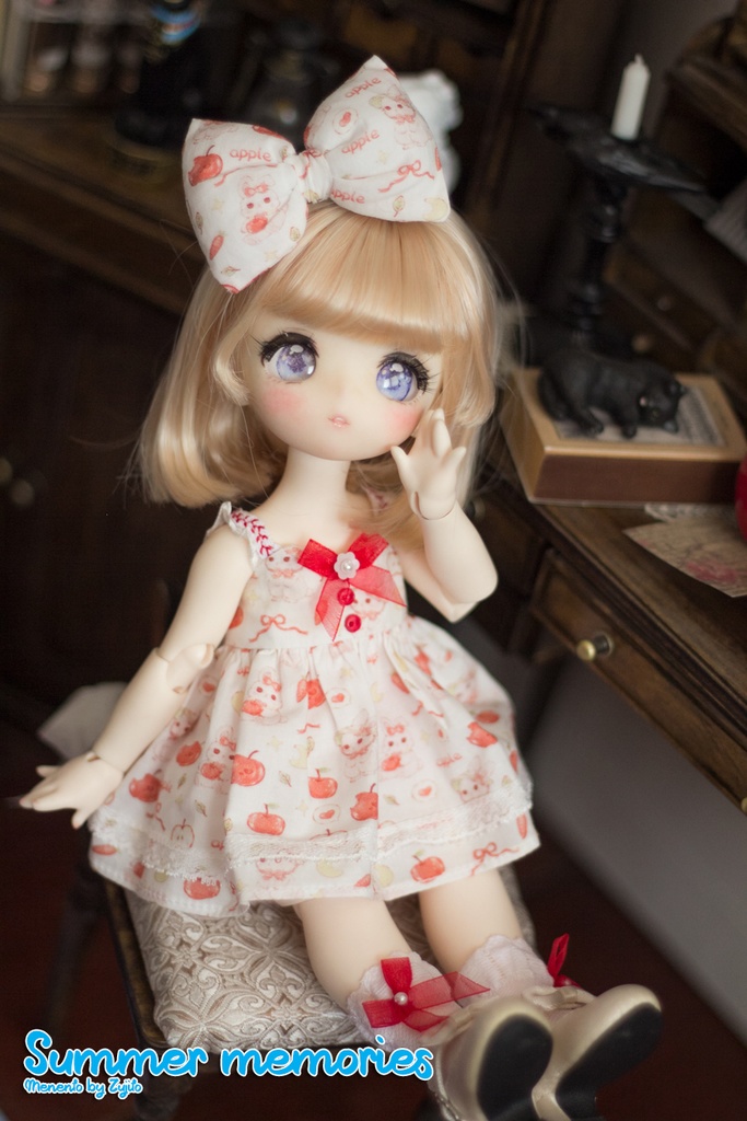 Summer Memories Pastel Pink ( Baby KUMAKO )