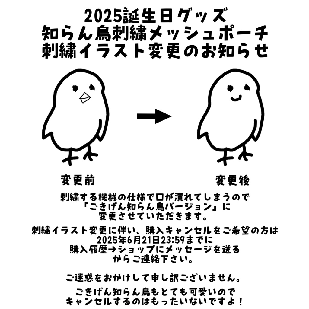 2025誕生日グッズ&ボイス
