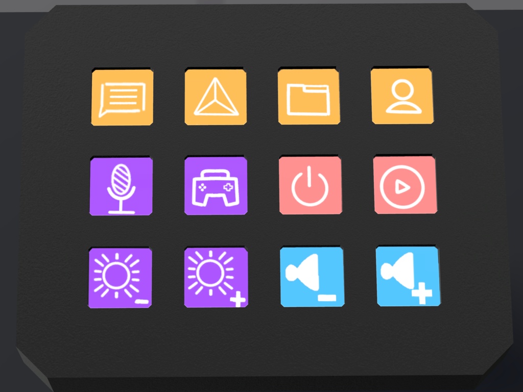 VRchat向け ショートカットキーボード