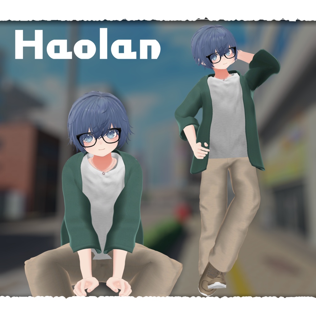 【6アバター対応】off time VRchat向け衣装