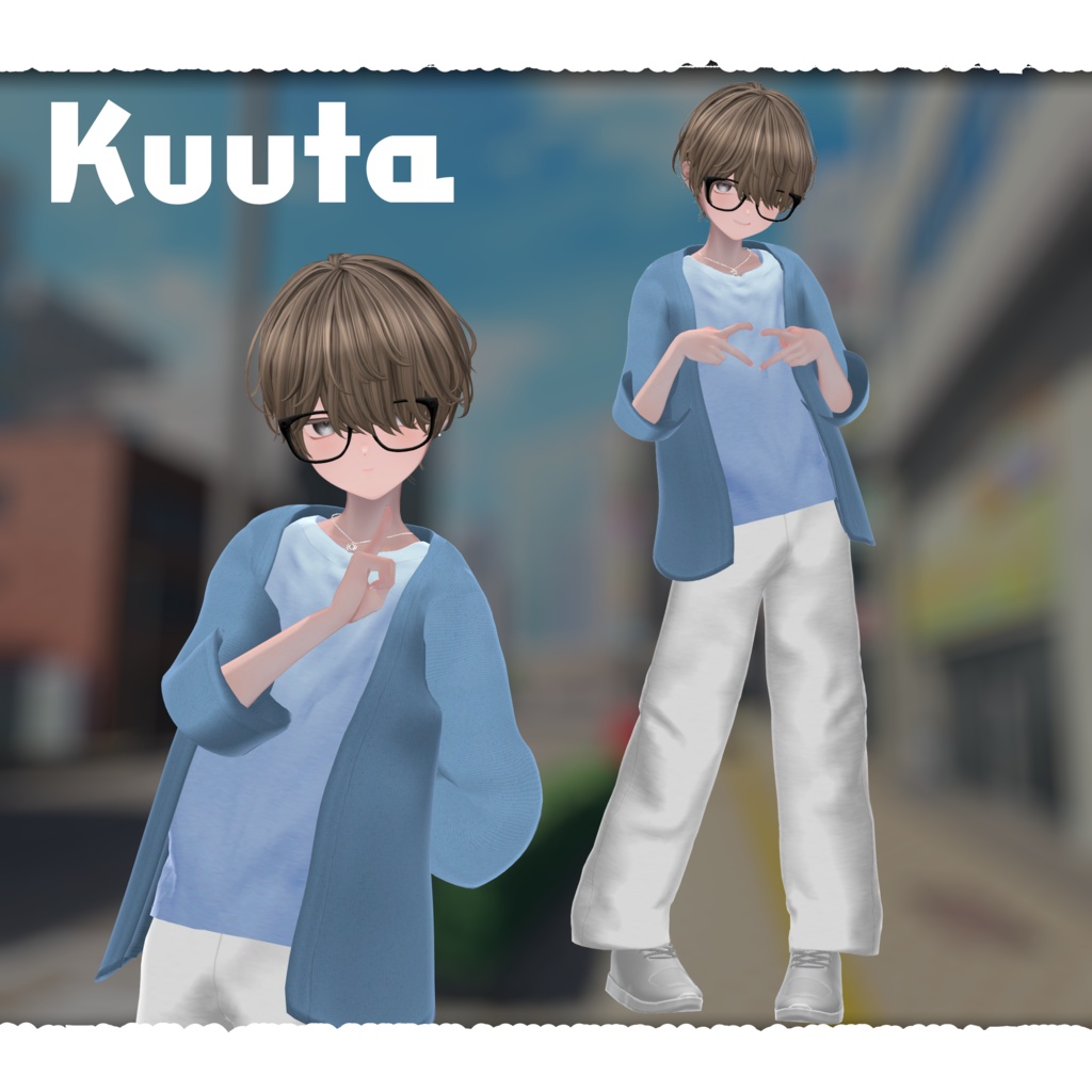 【6アバター対応】off time VRchat向け衣装