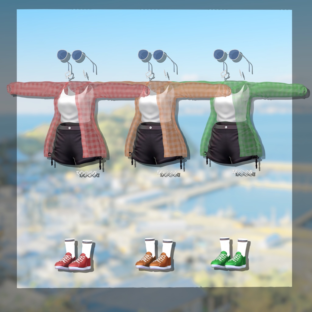 【7アバター対応】Chromatic Check