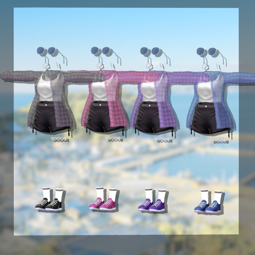 【7アバター対応】Chromatic Check