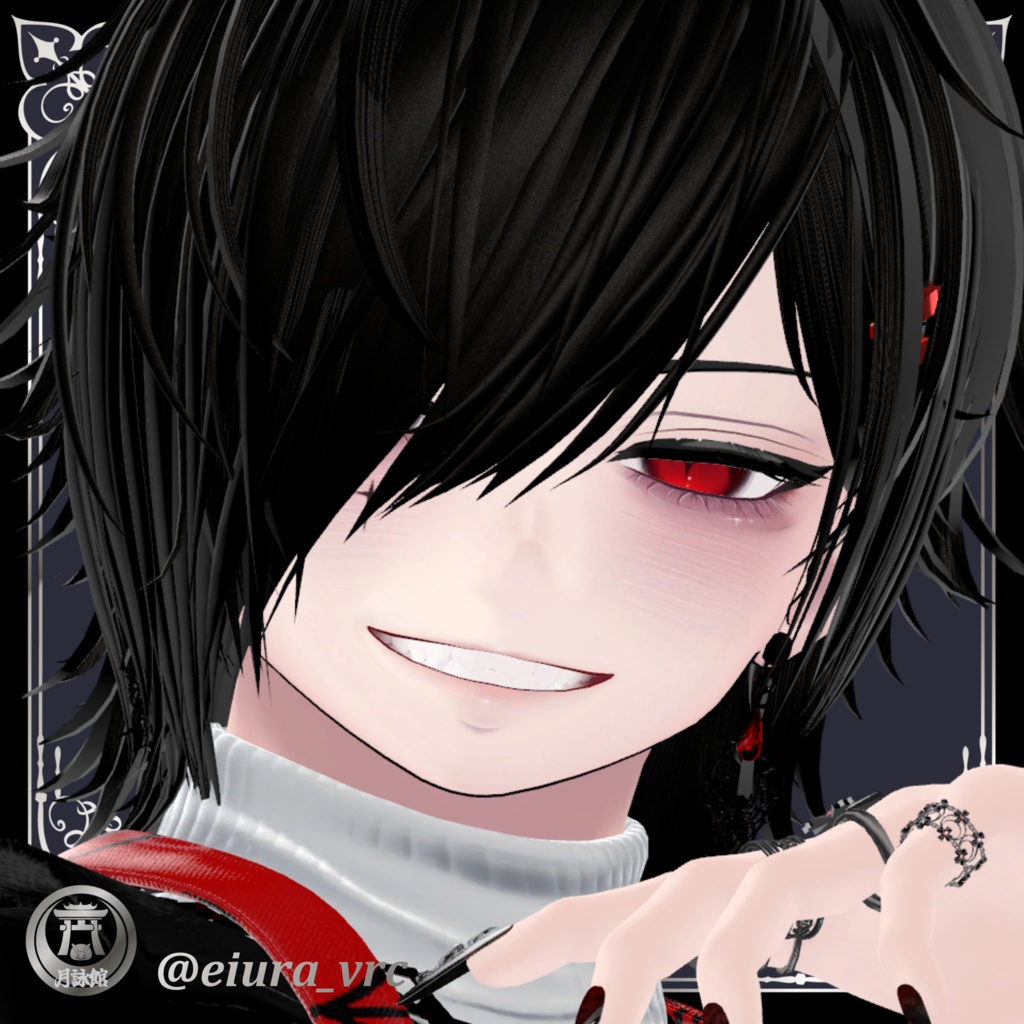 無料版あり【狛乃(Komano)くん用】遊彩 Eyelashe & Eyebrow Texture 16color +カラー改変Texture+Mask