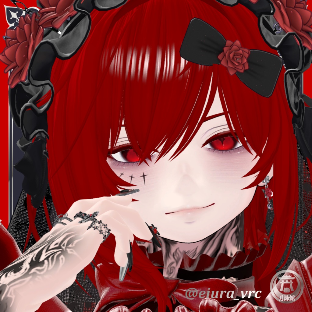 無料版あり【狛乃(Komano)くん用】遊彩 Eyelashe & Eyebrow Texture 16color +カラー改変Texture+Mask