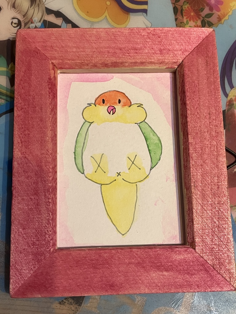 色鳥どりミニ額縁