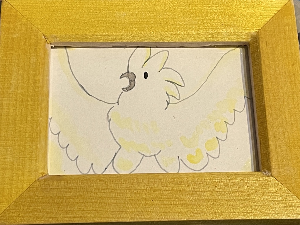 色鳥どりミニ額縁