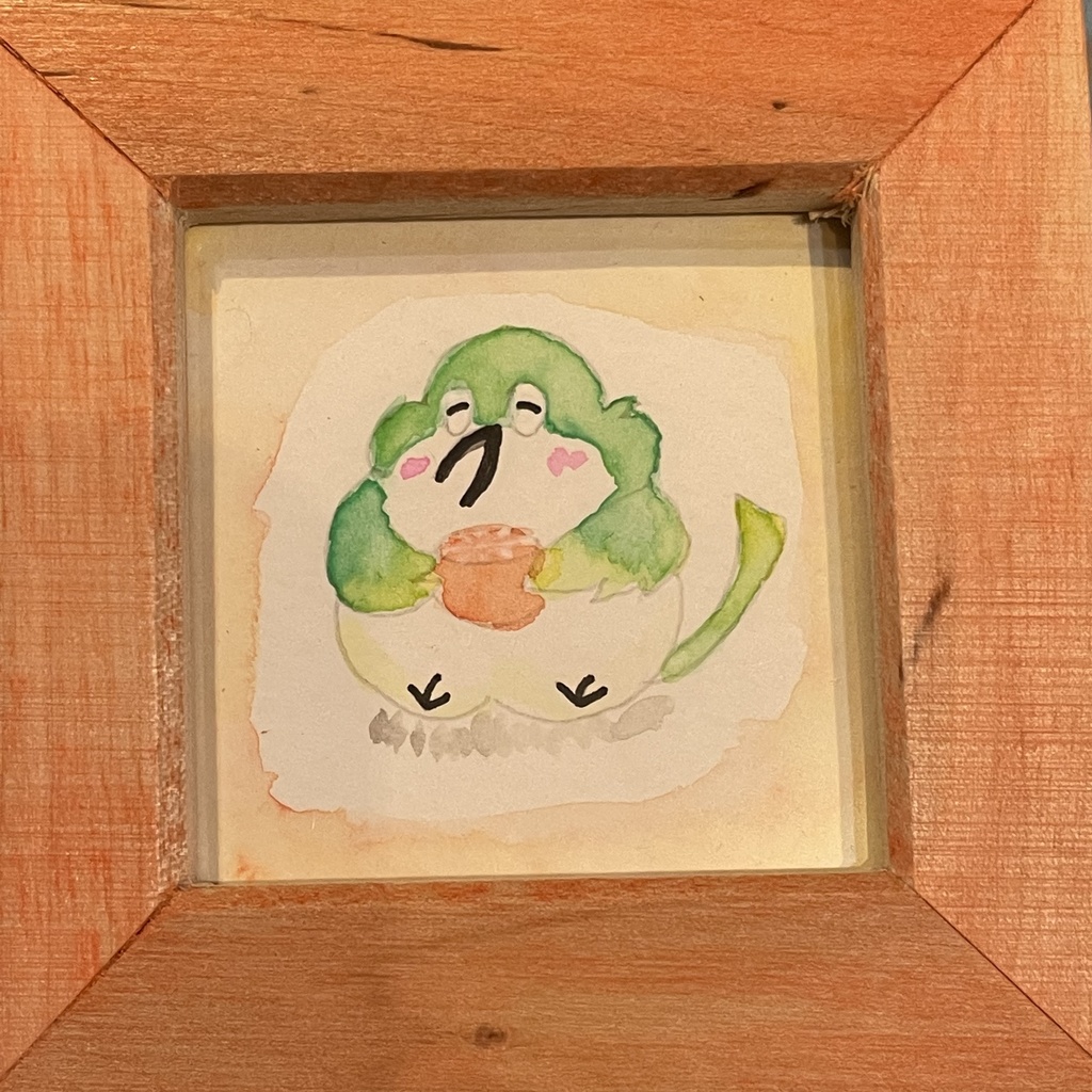 色鳥どりミニ額縁