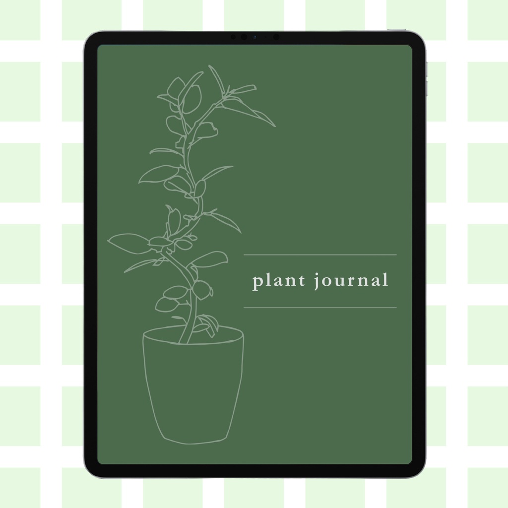 【無料サンプル】plant_journal 観葉植物ノート