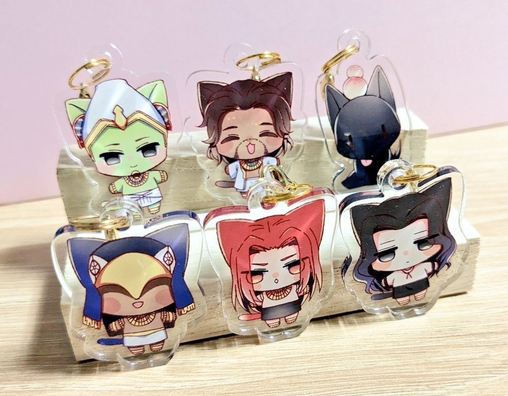 【エネアド】アクリルチャーム