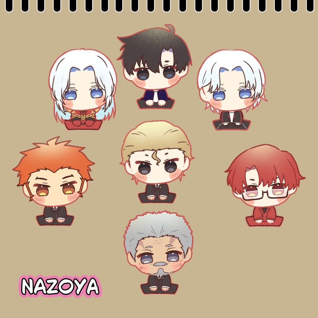 【俺レベ】お座りアクリルスタンド