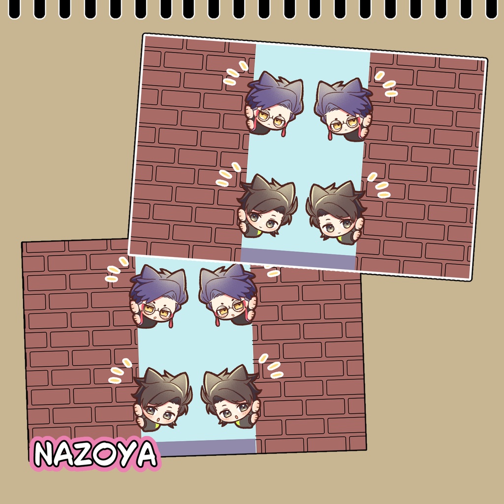 【pkmn】ひょっこりインデックスシール