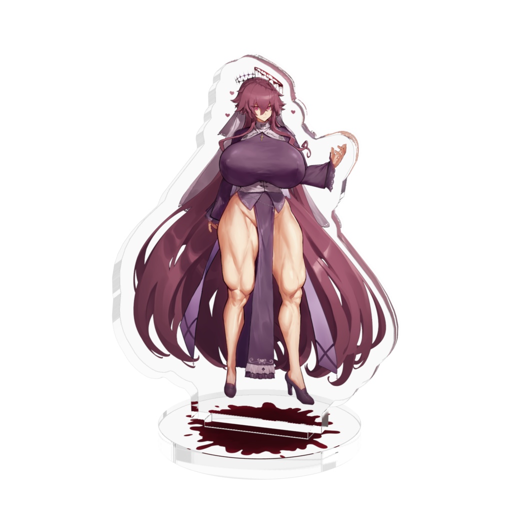 【杯聖/Vtuber】めろん22さまイラスト チャイナ【アクリルフィギュア】