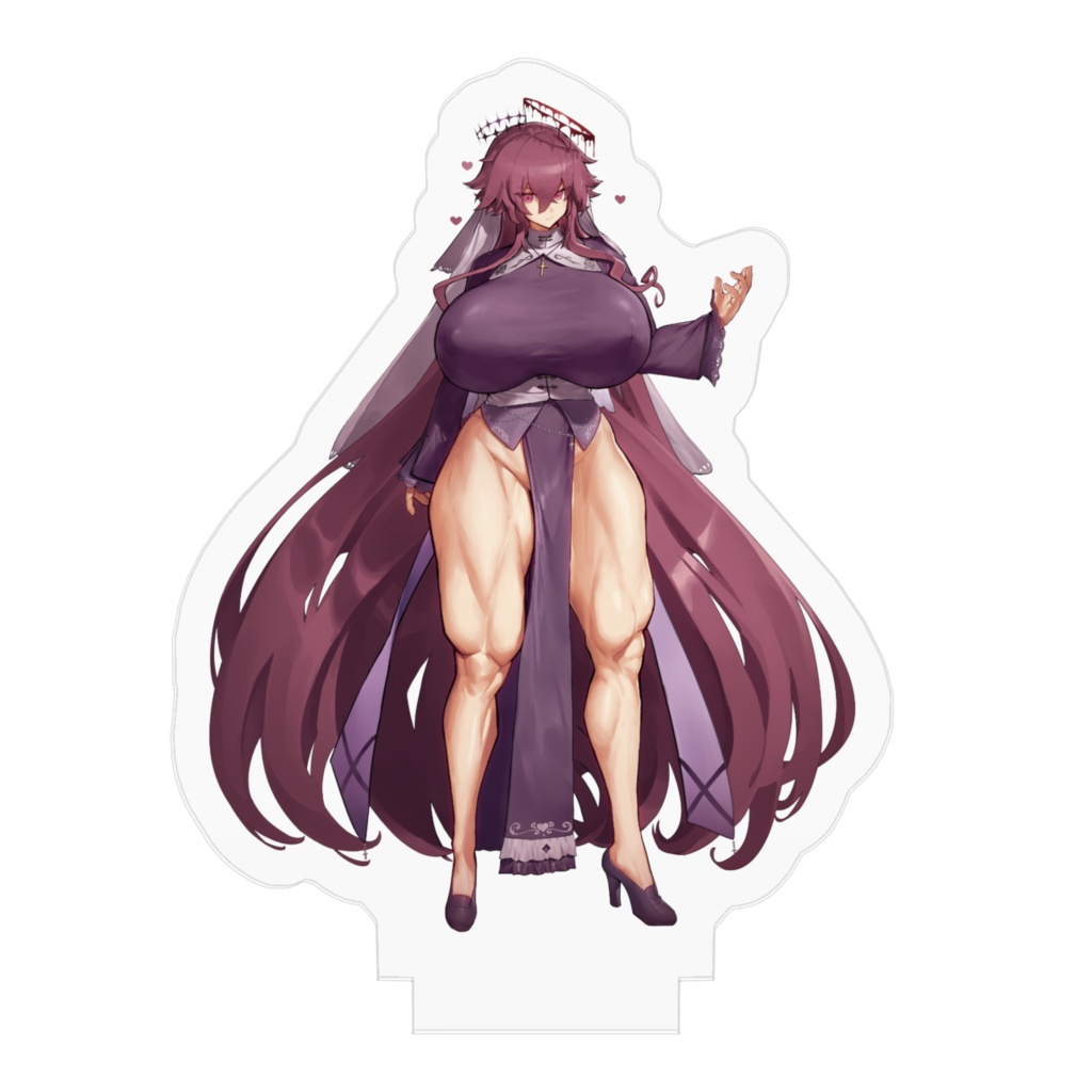 【杯聖/Vtuber】めろん22さまイラスト チャイナ【アクリルフィギュア】