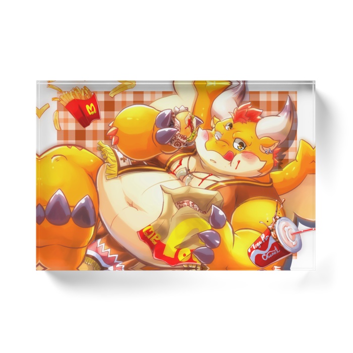 もぐぽん アクリルブロック(全3種類)