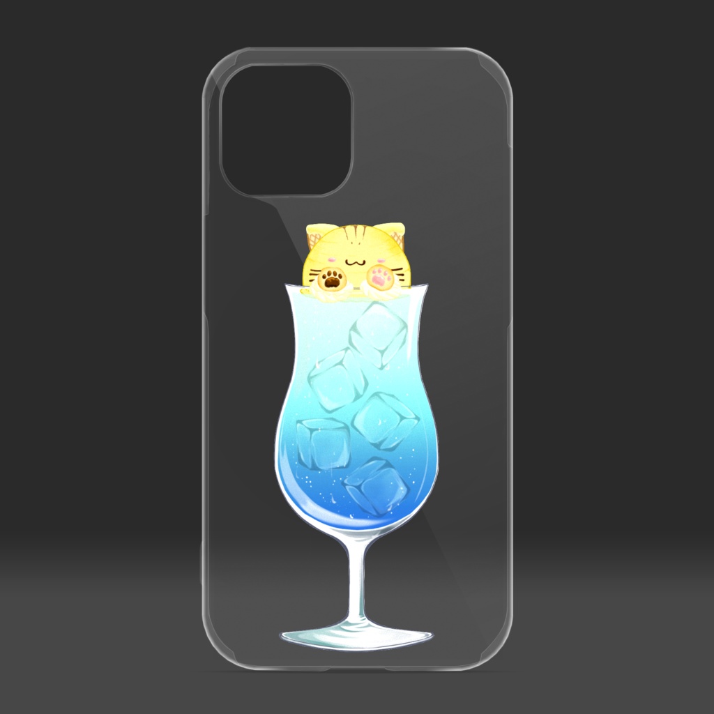 かまってちゃっちゃんのだっこ強要ソーダ iPhoneケース