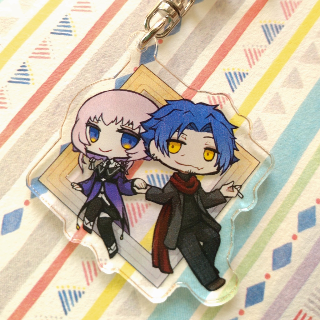 うちよそアクキー(連れ連れ)