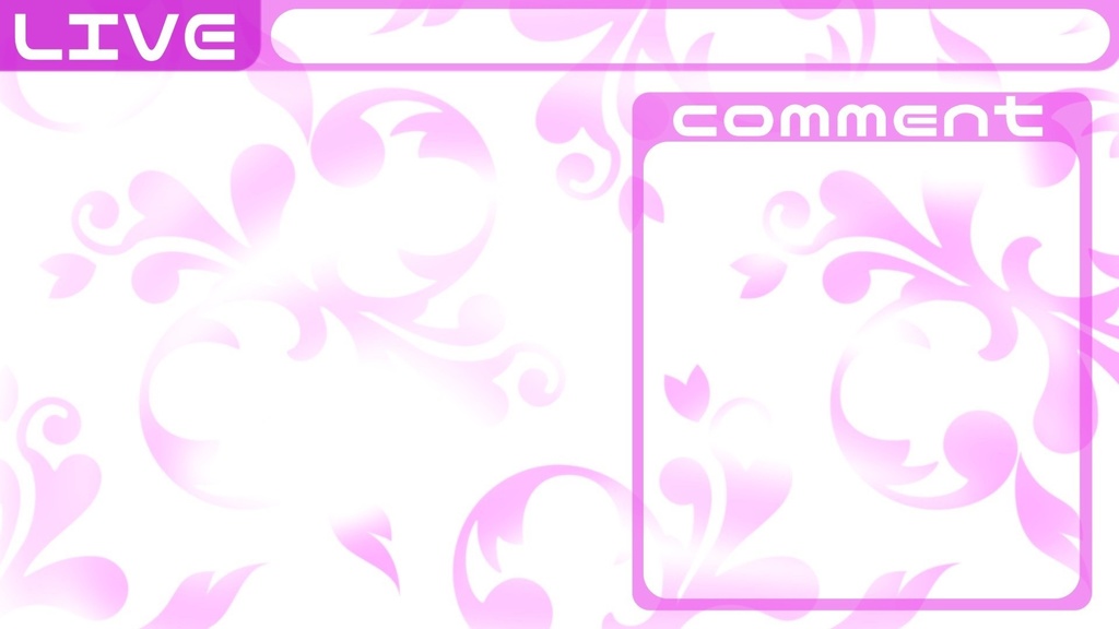 【無料】めぐるの雑談配信用素材(ビクトリアン)