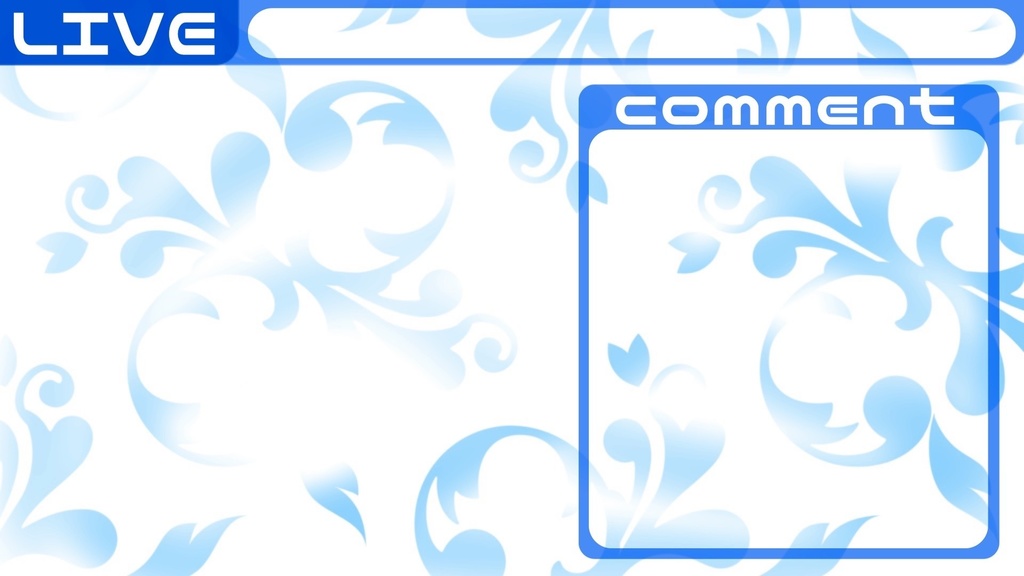 【無料】めぐるの雑談配信用素材(ビクトリアン)