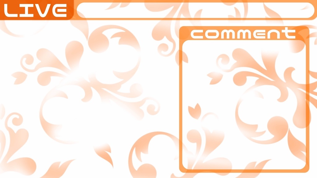 【無料】めぐるの雑談配信用素材(ビクトリアン)