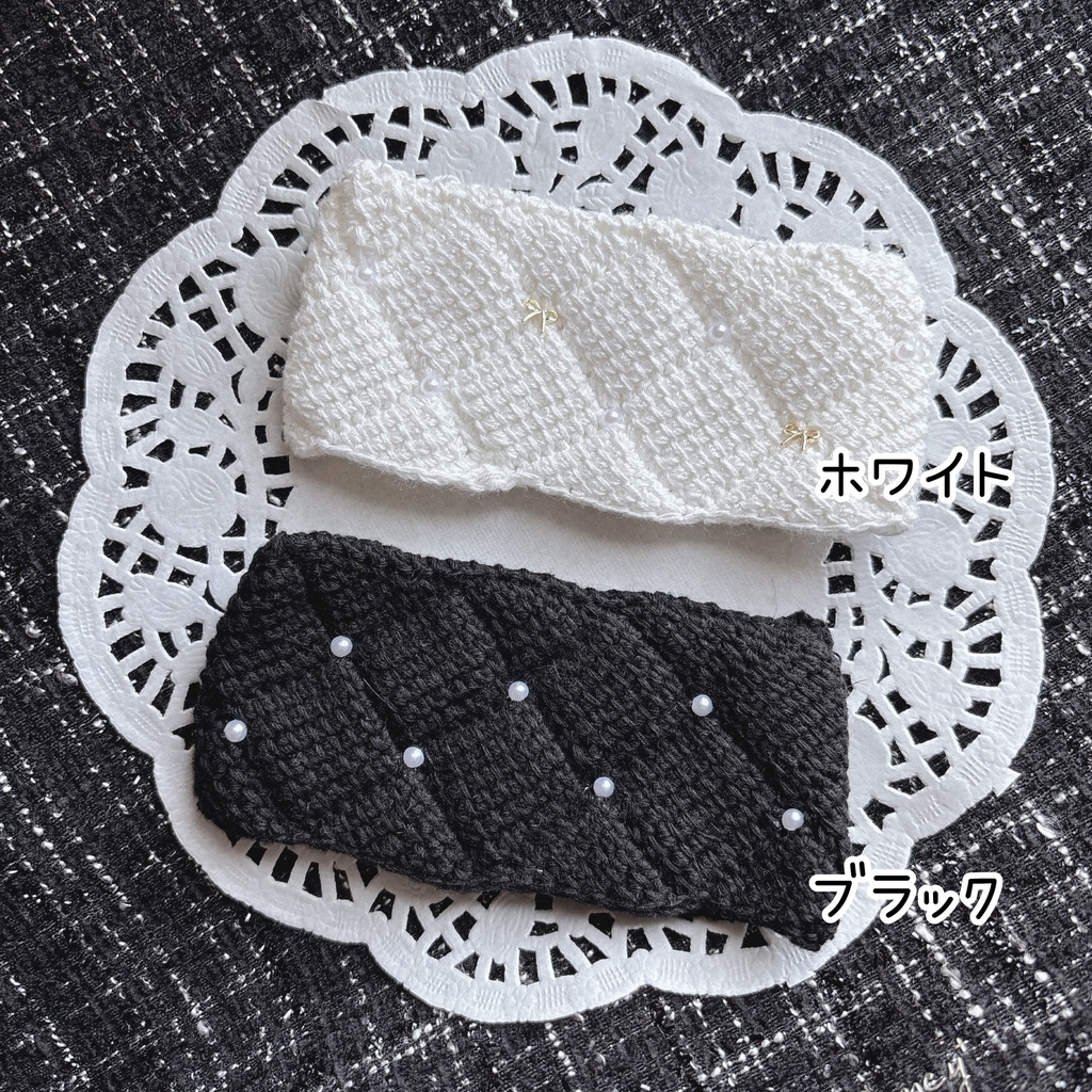 キルティング風ねこみみニット帽