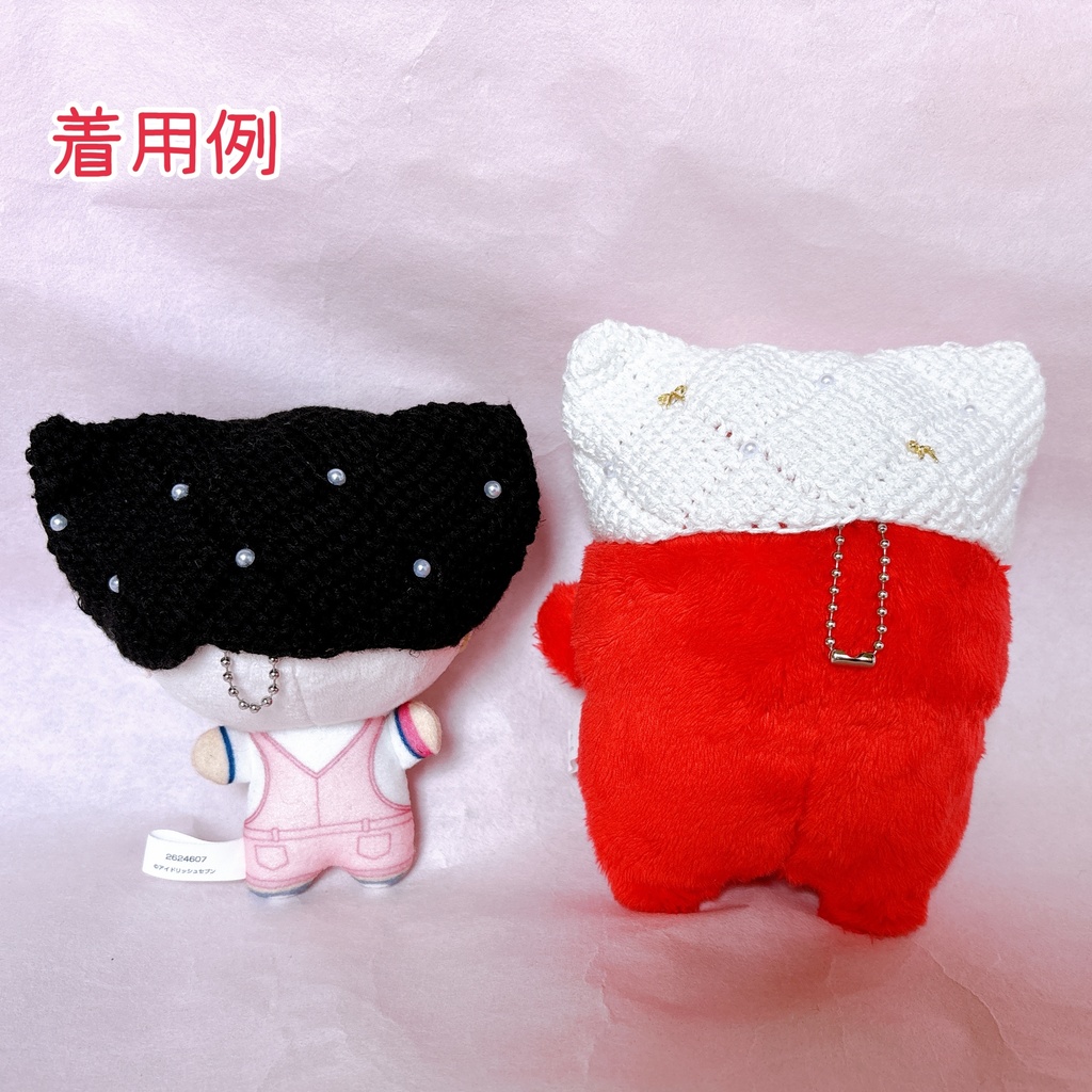 キルティング風ねこみみニット帽