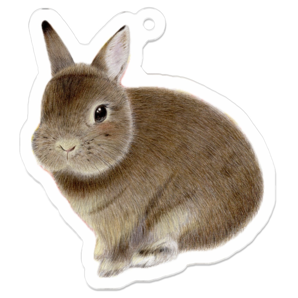 うさぎさん アクリルキーホルダー A