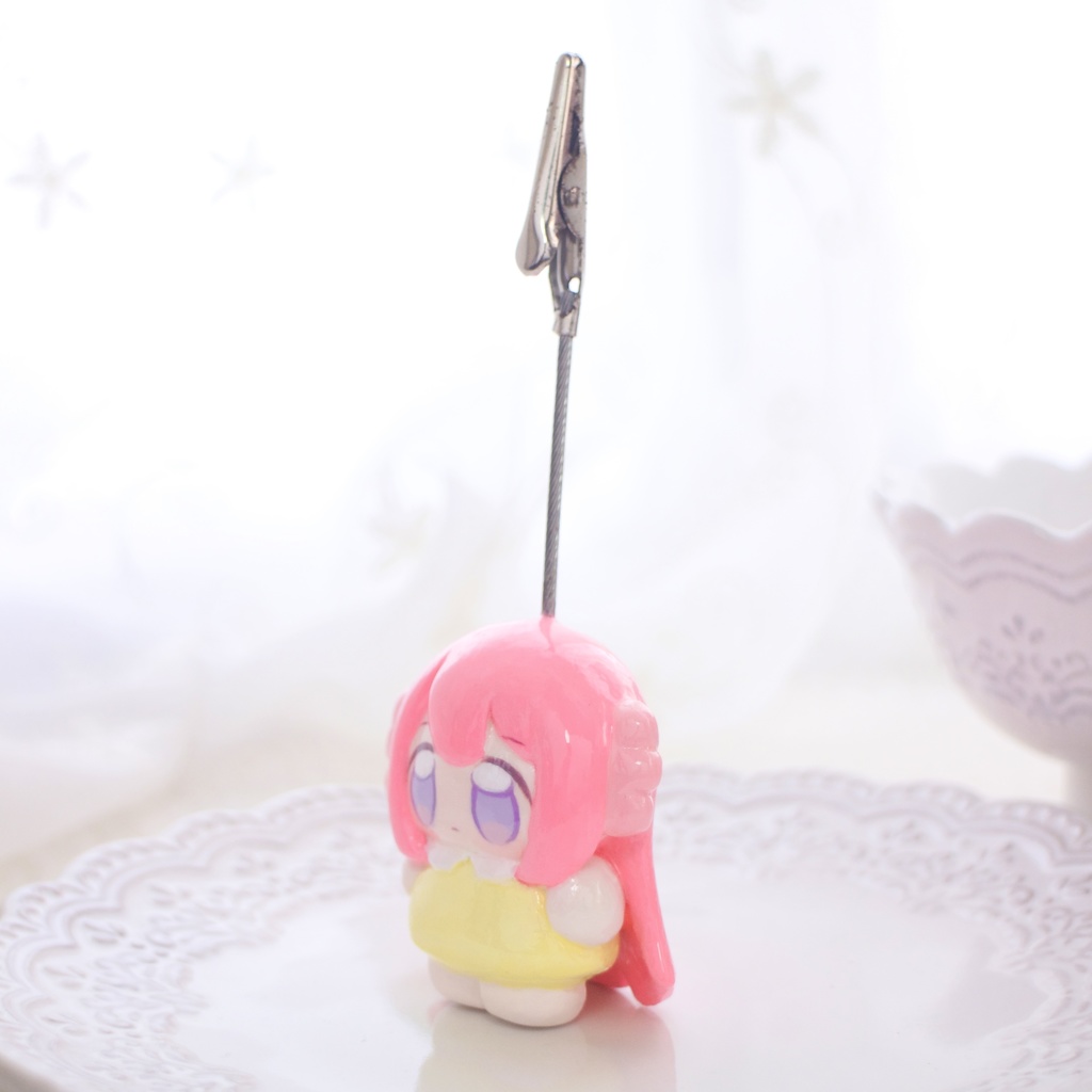 ねんどのなのしちゃんのフォトクリップ