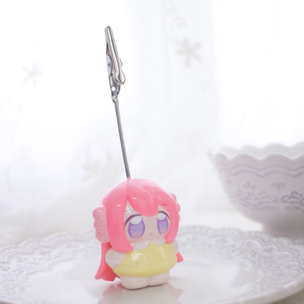 ねんどのなのしちゃんのフォトクリップ