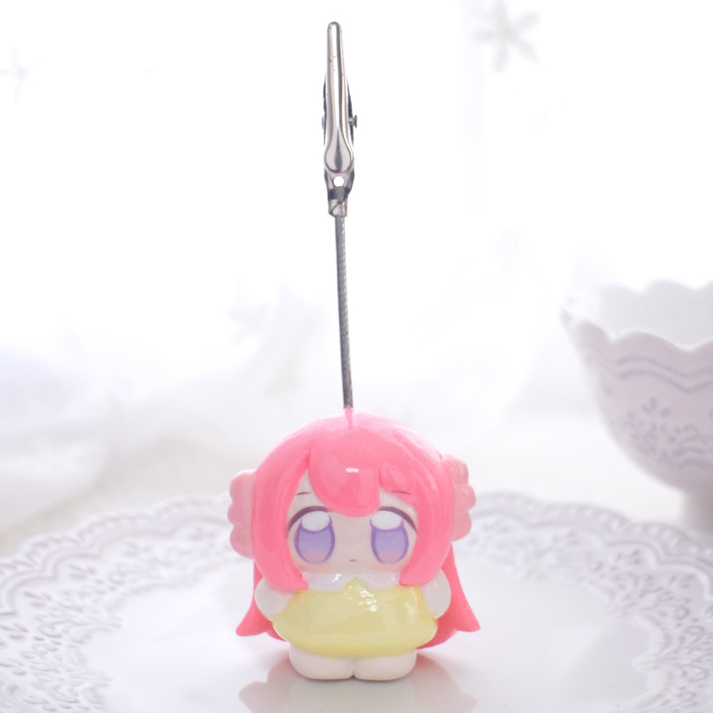 ねんどのなのしちゃんのフォトクリップ