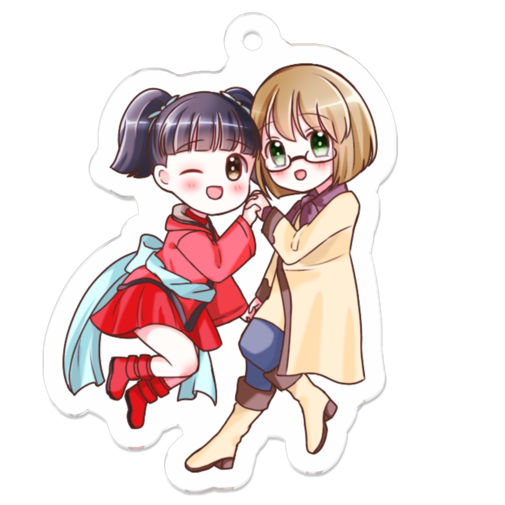 ユズとアップルのアクキー