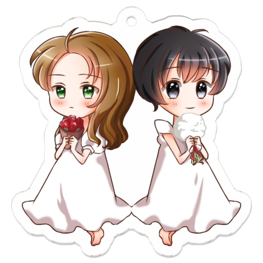 カスミとバレリアのアクキー